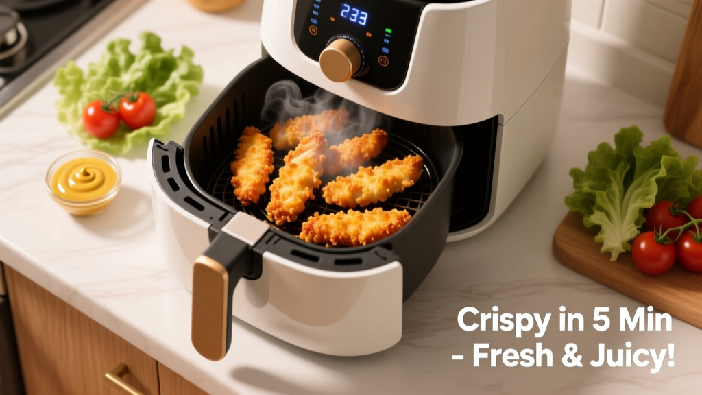 Reheat Chicken Strips in Air Fryer: Crispy & Juicy