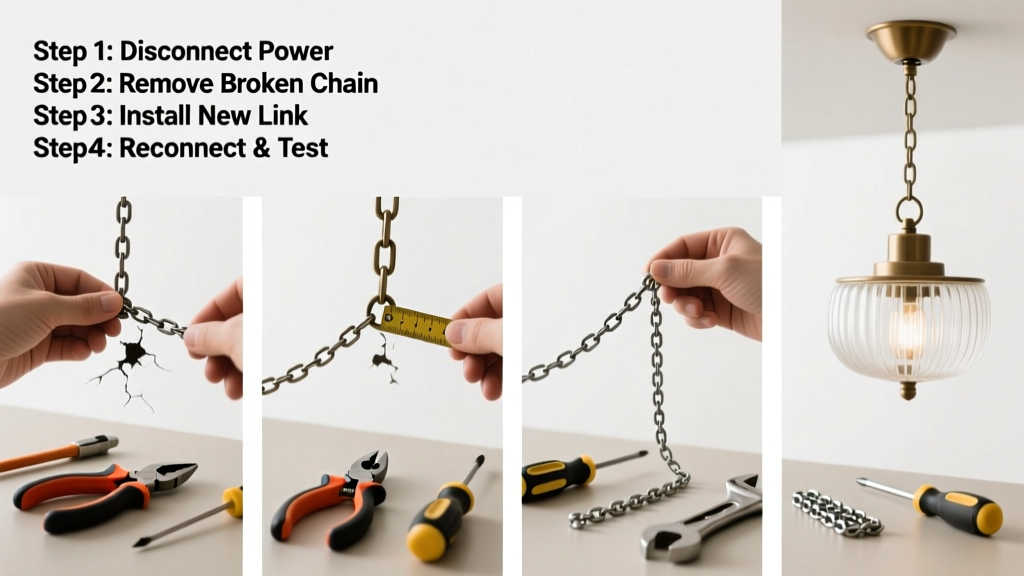Fix a Broken Chandelier Chain: Step-by-Step Repair Guide