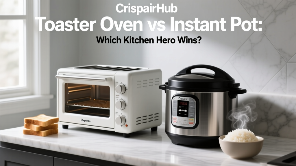 Toaster Oven vs Instant Pot: Which Kitchen Hero Wins?