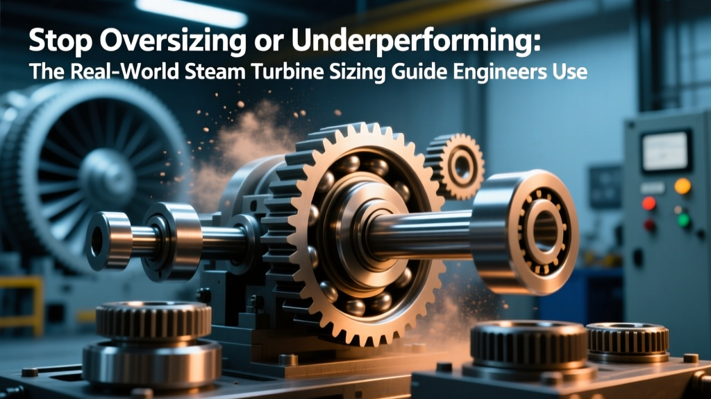 Steam Turbine Sizing Guide: Avoid $280k/yr Losses