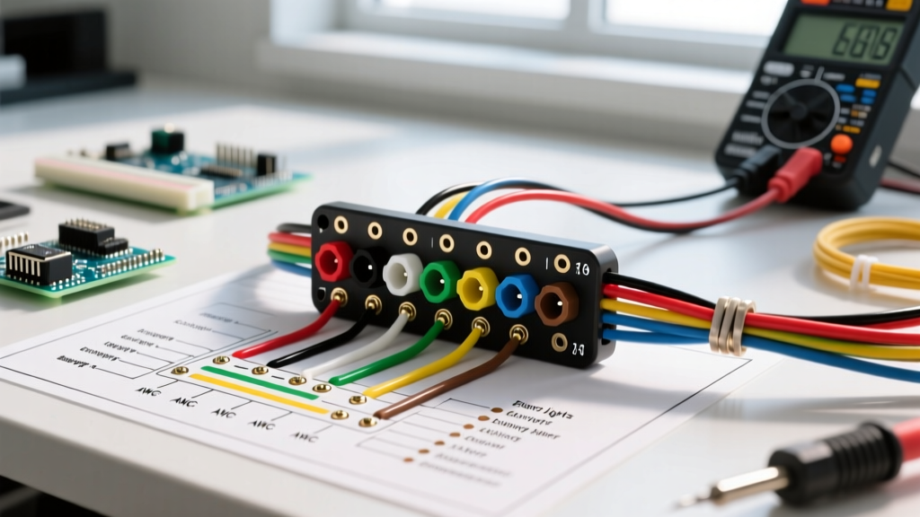 How to Read a Wiring Diagram for 7 Pin Flat Trailer Connector