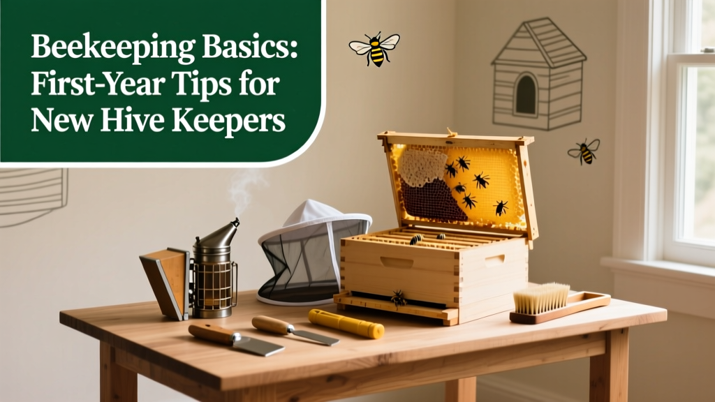 Beekeeping Basics: First-Year Tips for New Hive Keepers
