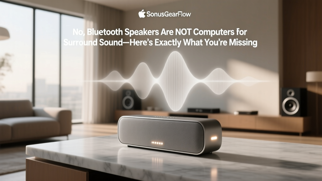 Bluetooth Speakers Aren’t Surround Sound Systems