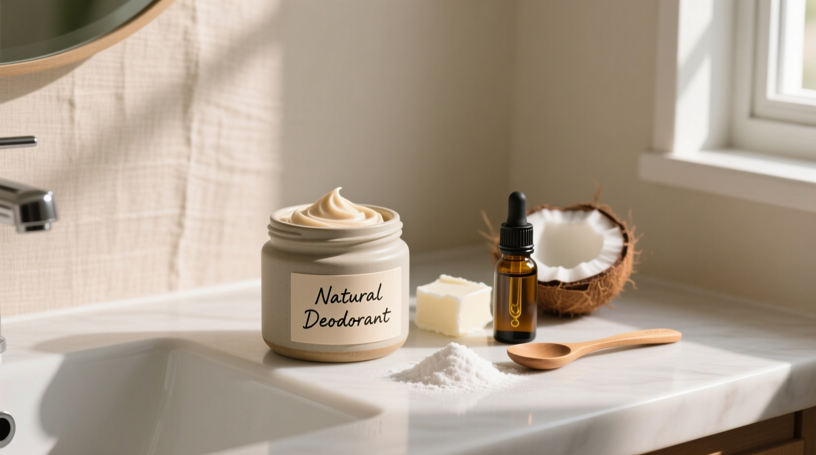 eliminate dirty looks with diy deodorant