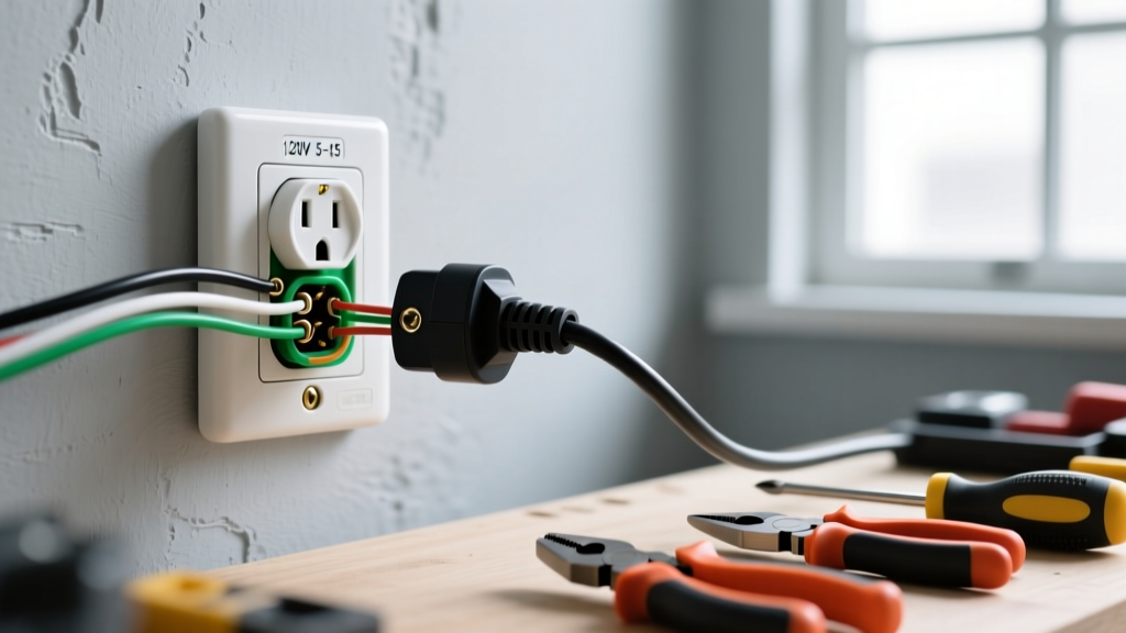 How to Wire an Electric Plug: 120V NEMA 5-15 Cord & Outlet Guide