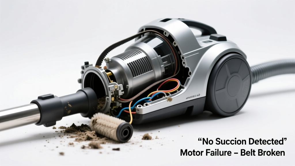 Vacuum Cleaner Not Picking Up — Not Working at All
