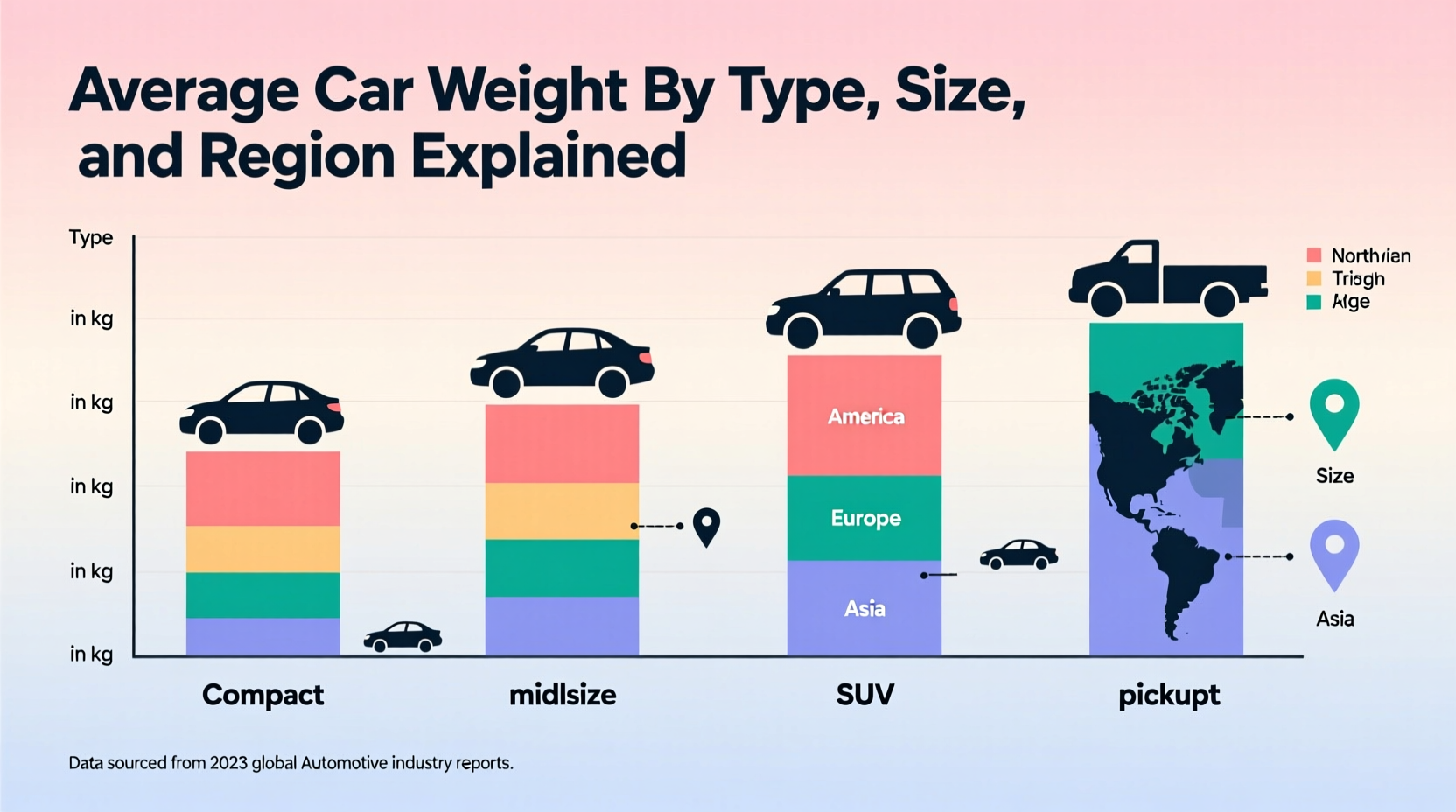 a weight of a car