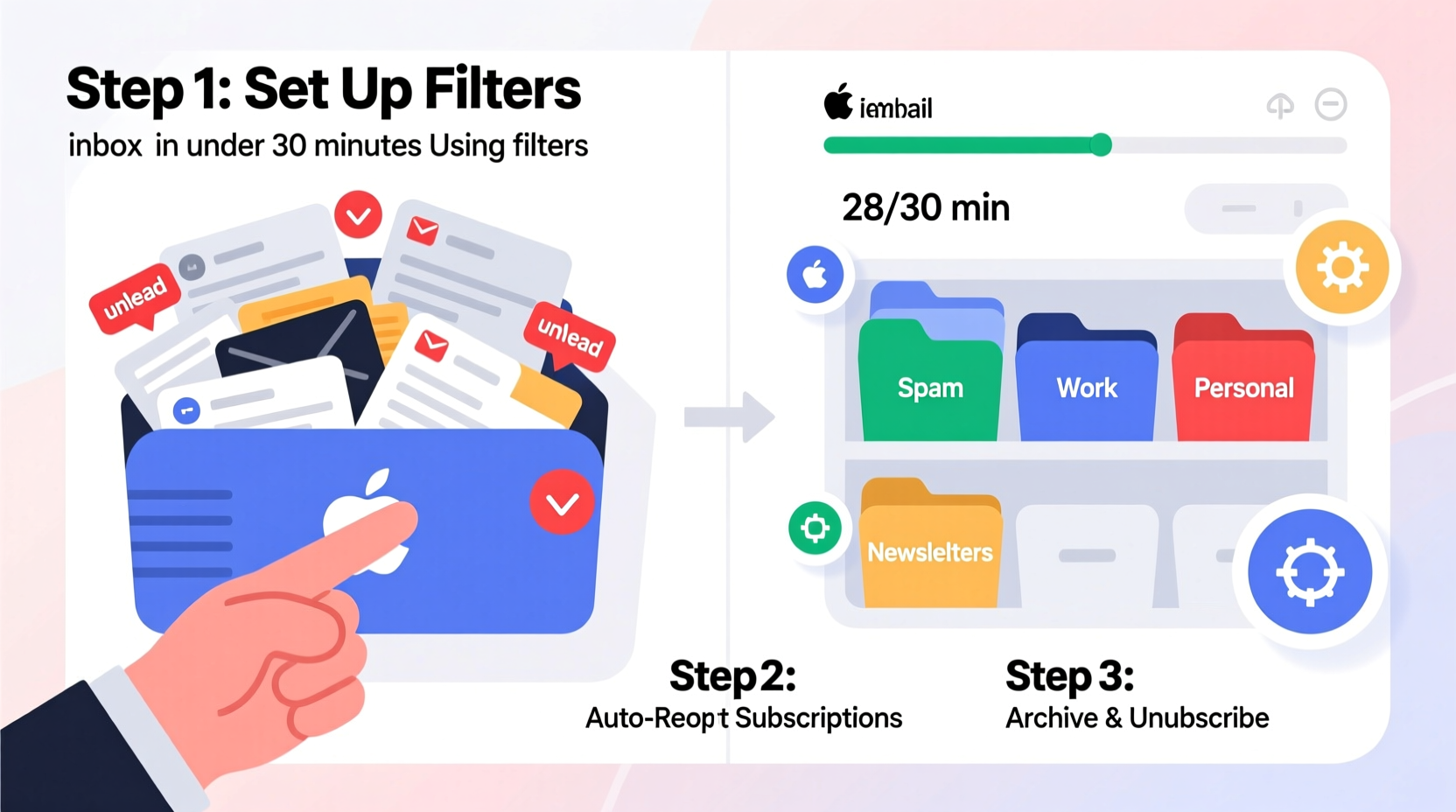 how to declutter your email inbox in under 30 minutes with filters