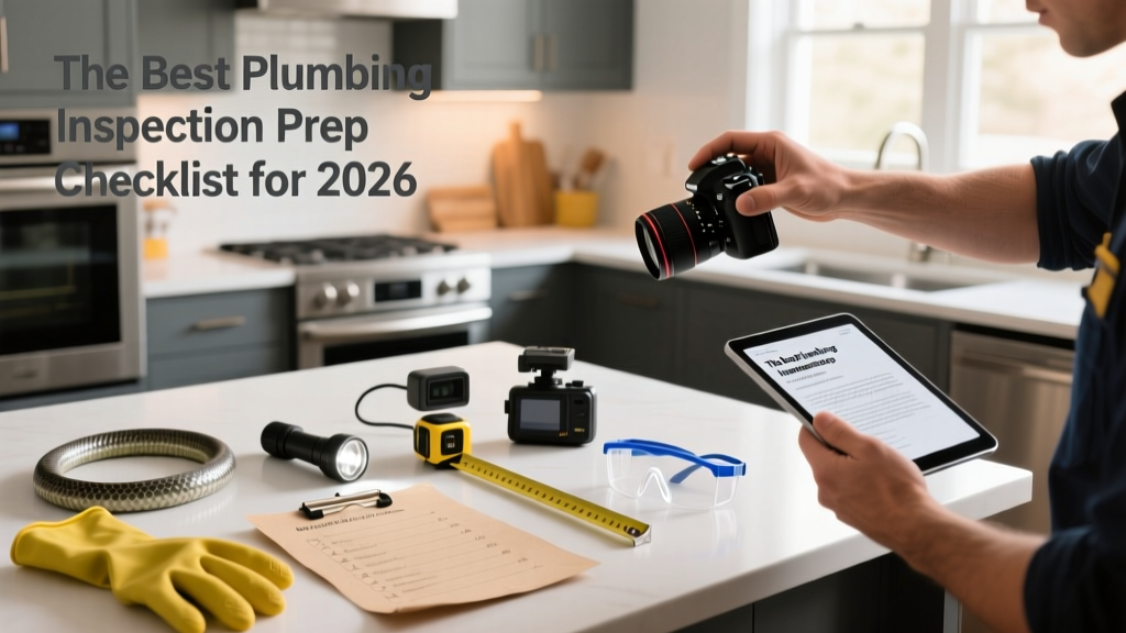 The Best Plumbing Inspection Prep Checklist for 2026