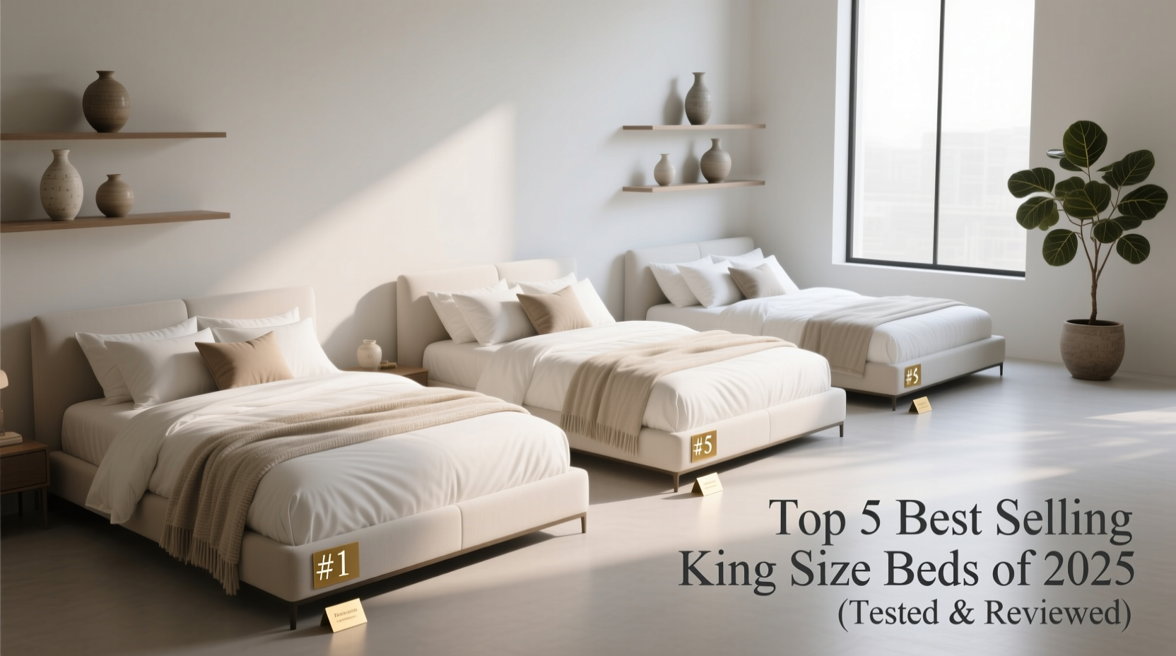 Top 5 Best Selling King Size Beds of 2025 (Tested & Reviewed)