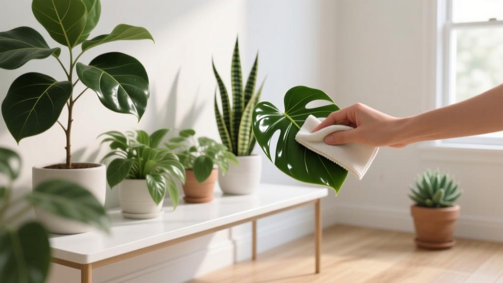How to Clean Indoor Plant Leaves Safely (2026)