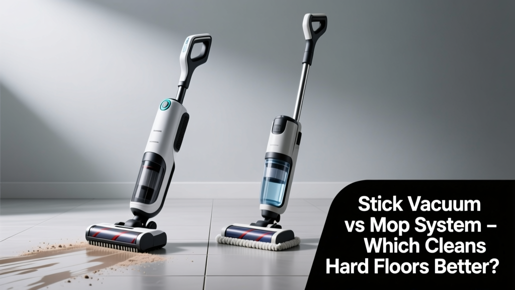 Stick Vacuum vs Mop System: Which Cleans Hard Floors Better?