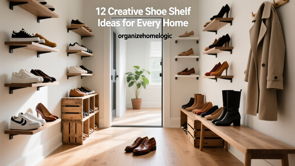 12 Creative Shoe Shelf Ideas for Every Home