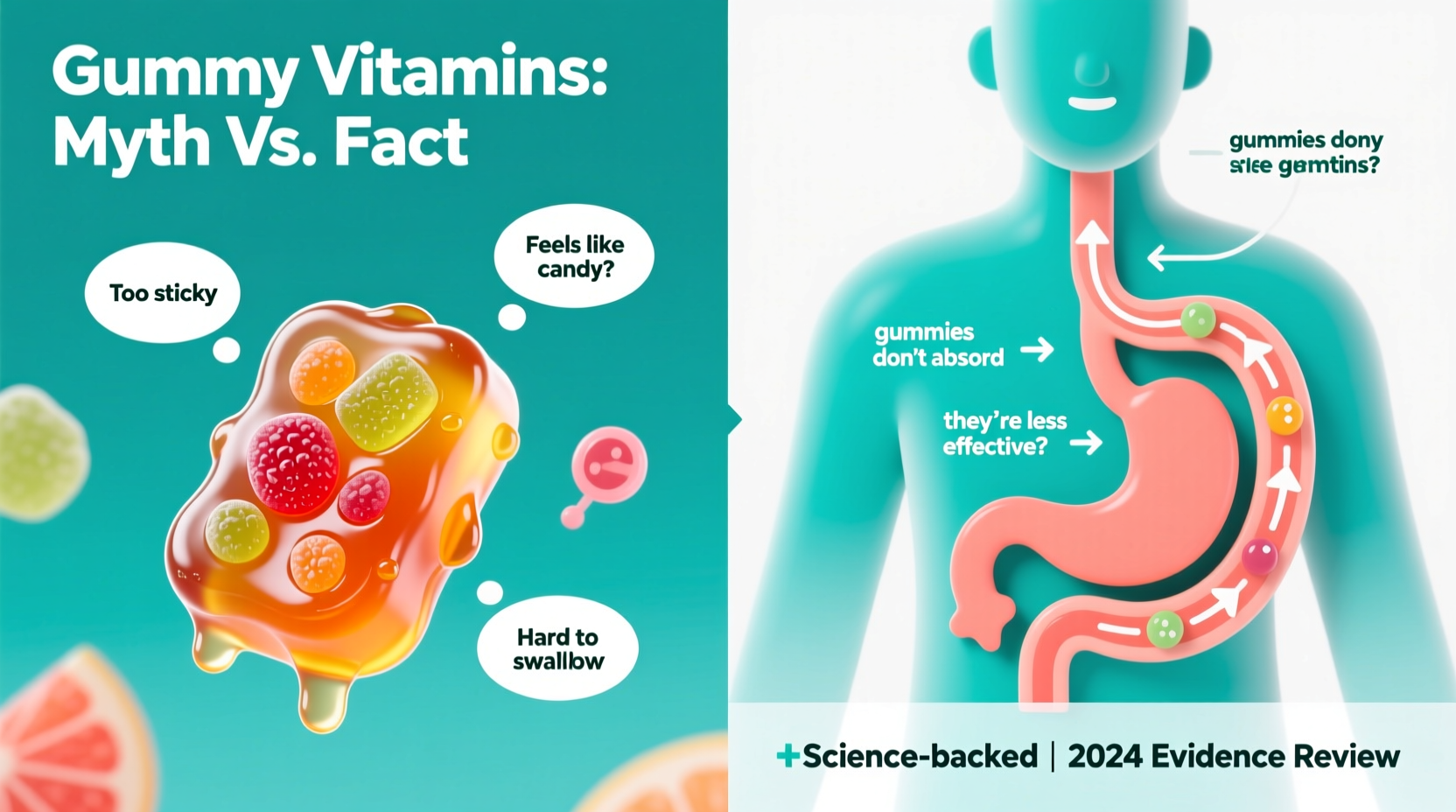 why do some people hate gummy vitamins texture issues or absorption myths