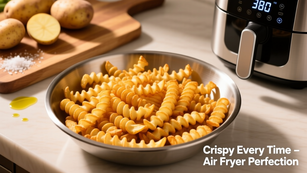 Perfect Ore-Ida Curly Fries in Air Fryer (Crispy Every Time)