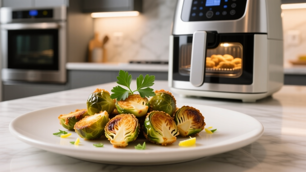 How to Air Fry Frozen Brussels Sprouts Perfectly