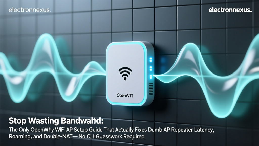 Stop Wasting Bandwidth: The Only OpenWrt WiFi AP Setup Guide That Actually Fixes Dumb AP Repeater Latency, Roaming, and Double-NAT—No CLI Guesswork Required
