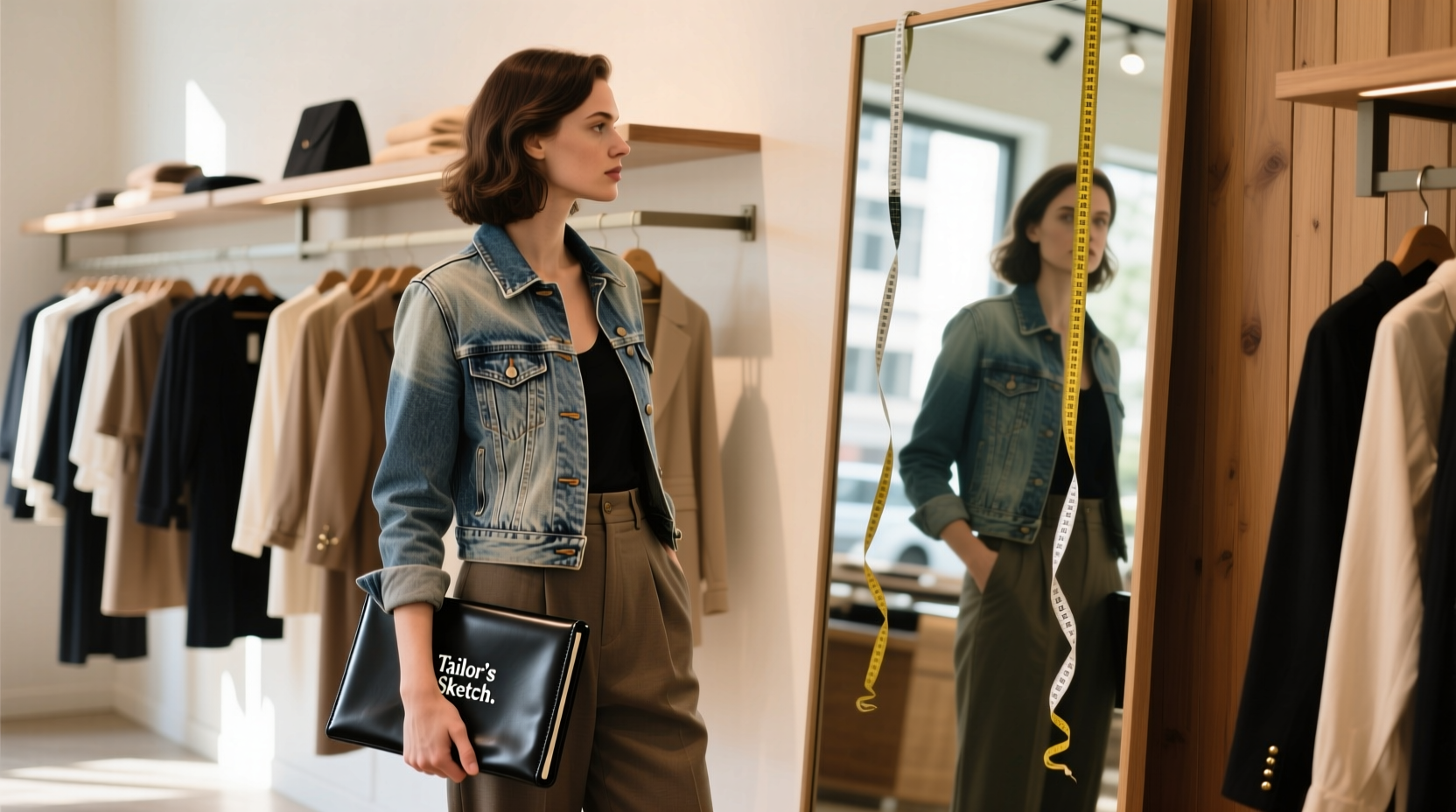 take your existing wardrobe to a tailor before shopping