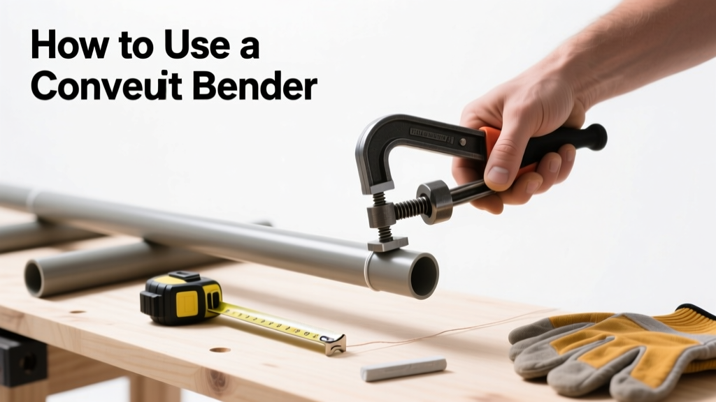 How to Use a Conduit Bender: A Practical Hands-On Guide