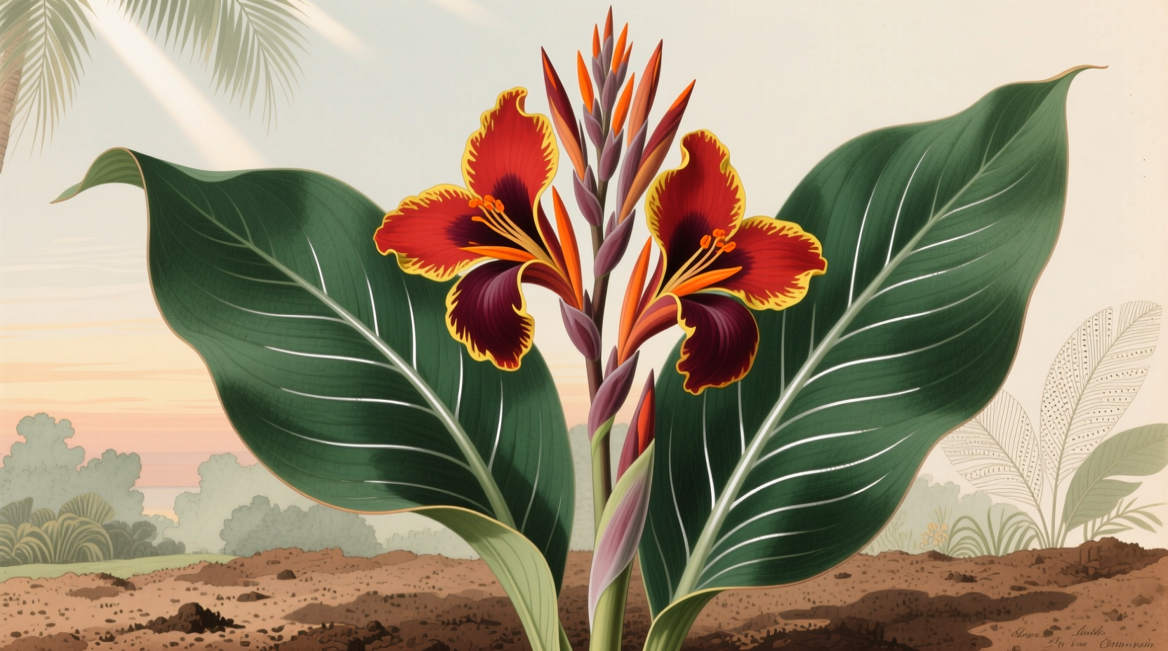types of canna lily