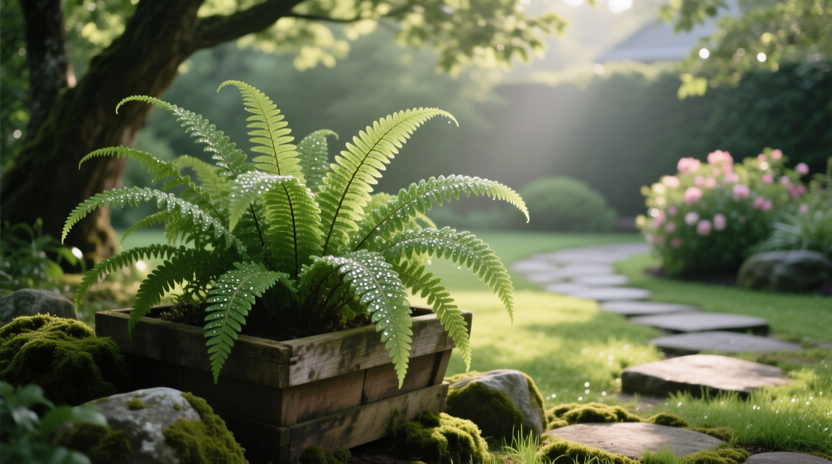 boston fern care outdoor