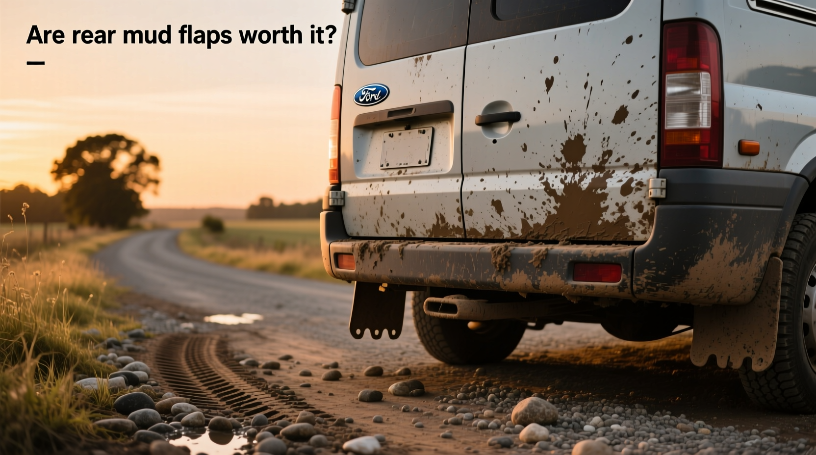 How to Choose Ford Transit Rear Mudguard, Are Rear Mud Flaps Worth It?