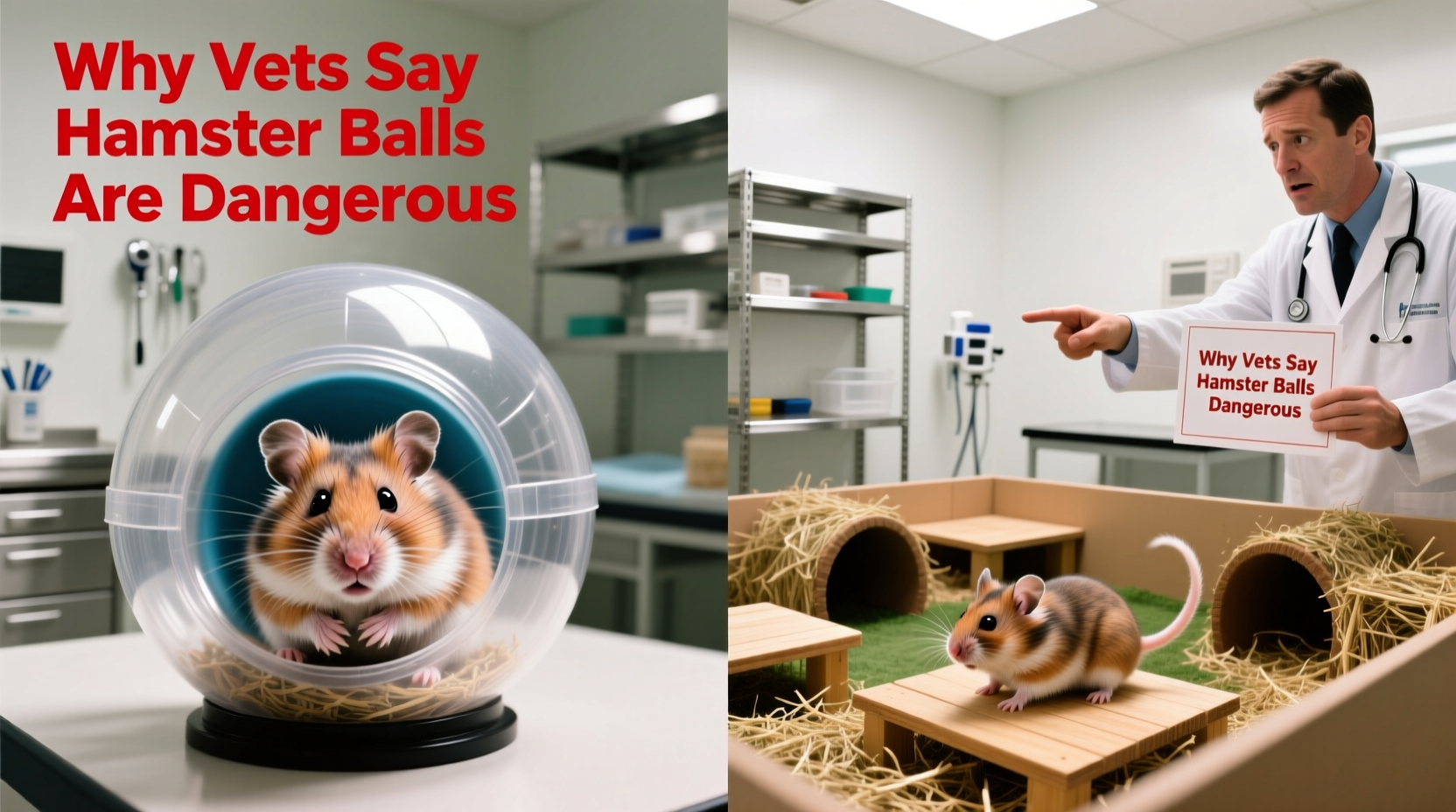 hamster ball vs playpen why vets say the ball is actually dangerous