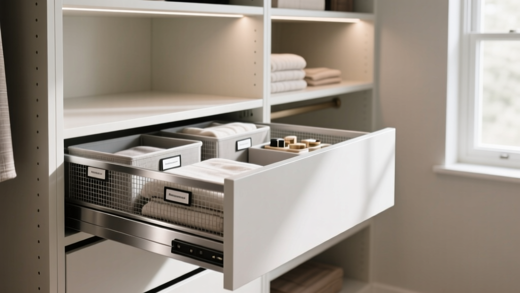Where to Buy Mesh Pull Out Drawers for Closets