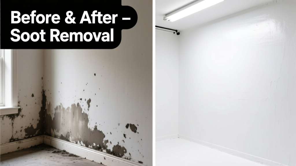 How to Remove Soot from Painted Walls Safely