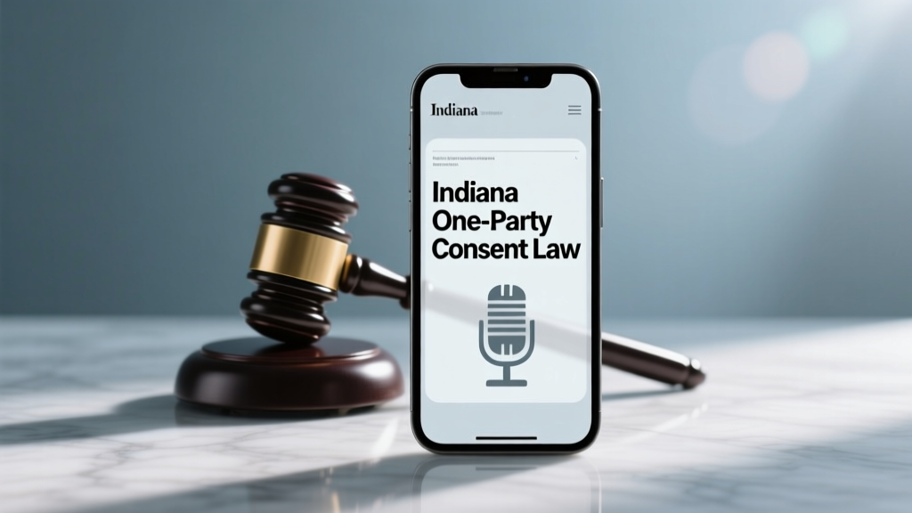 Indiana One-Party Consent: When It’s Not Enough (2026)