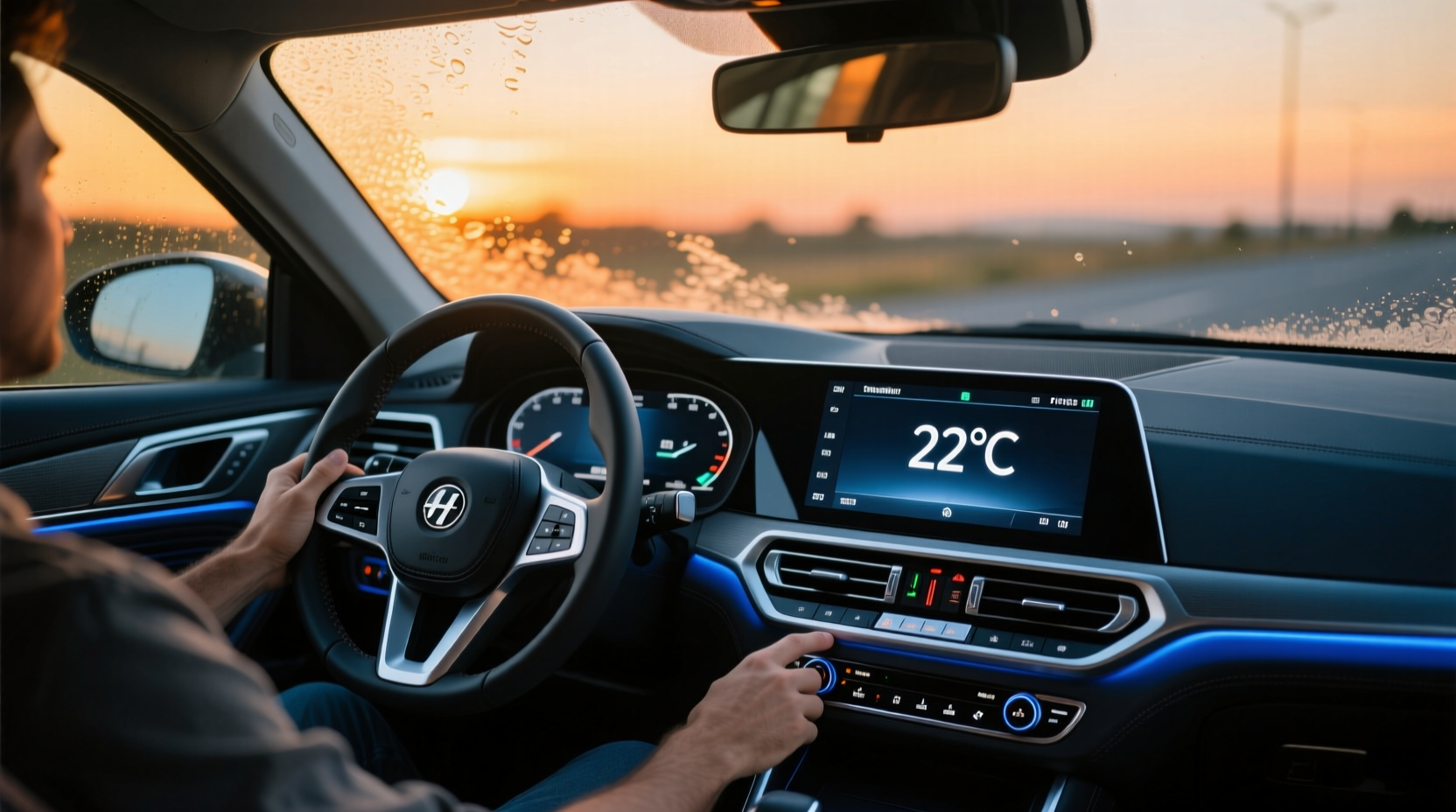 how cold should air conditioning be in a car