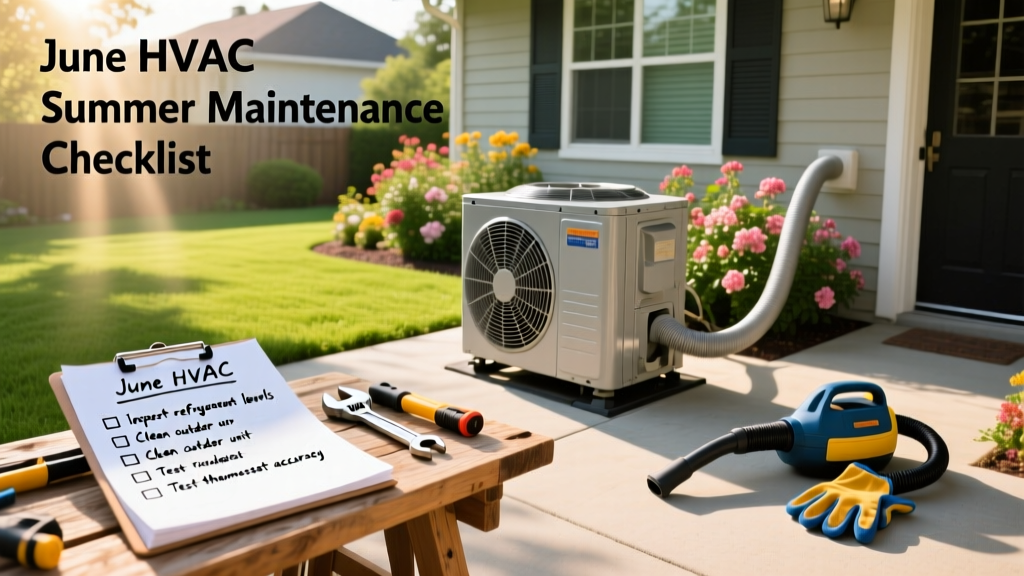 June HVAC Summer Maintenance Checklist