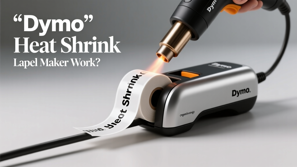 How Does the Dymo Heat Shrink Label Maker Work?