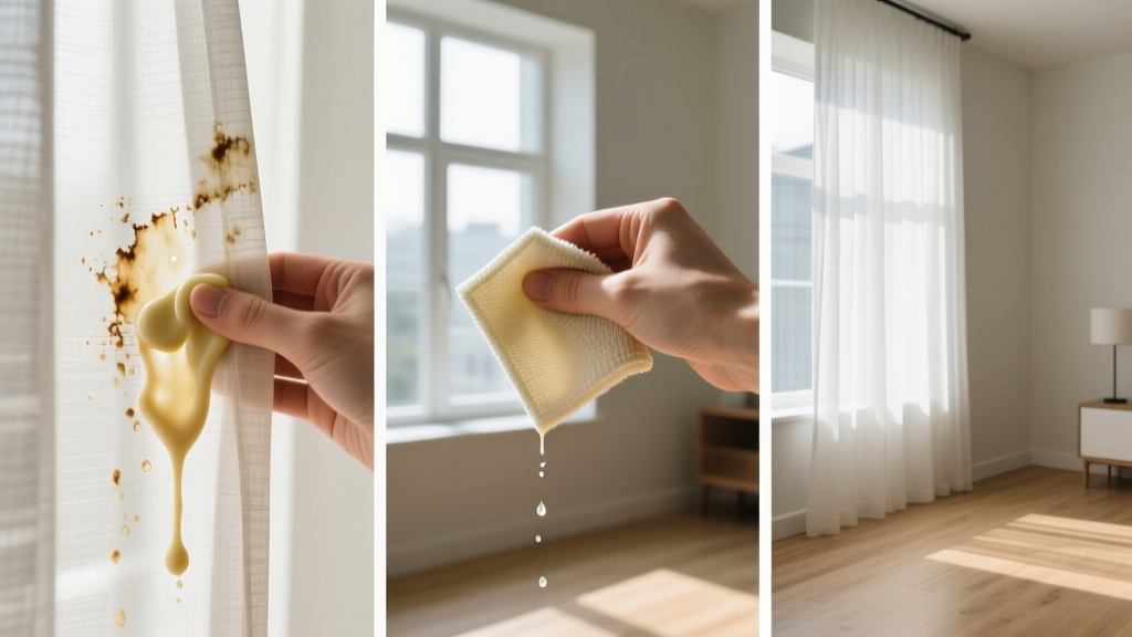 Easy & Tested: How to Get Mayonnaise Out of Curtains