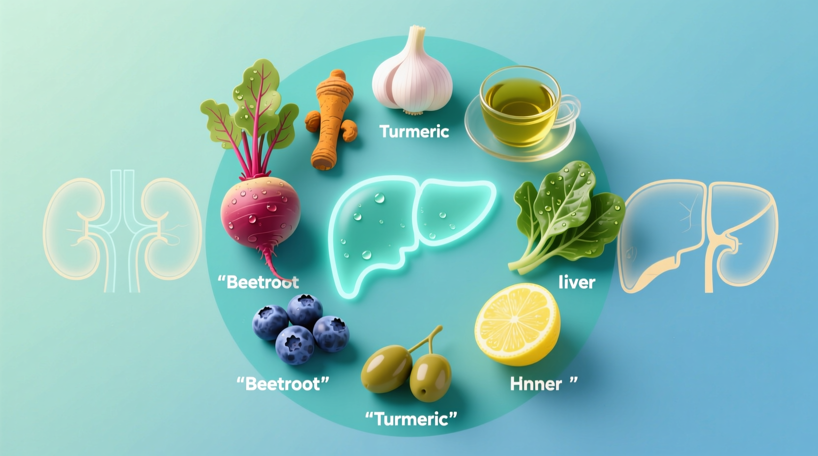Kidney and Liver Support Foods: Evidence-Based Dietary Guide