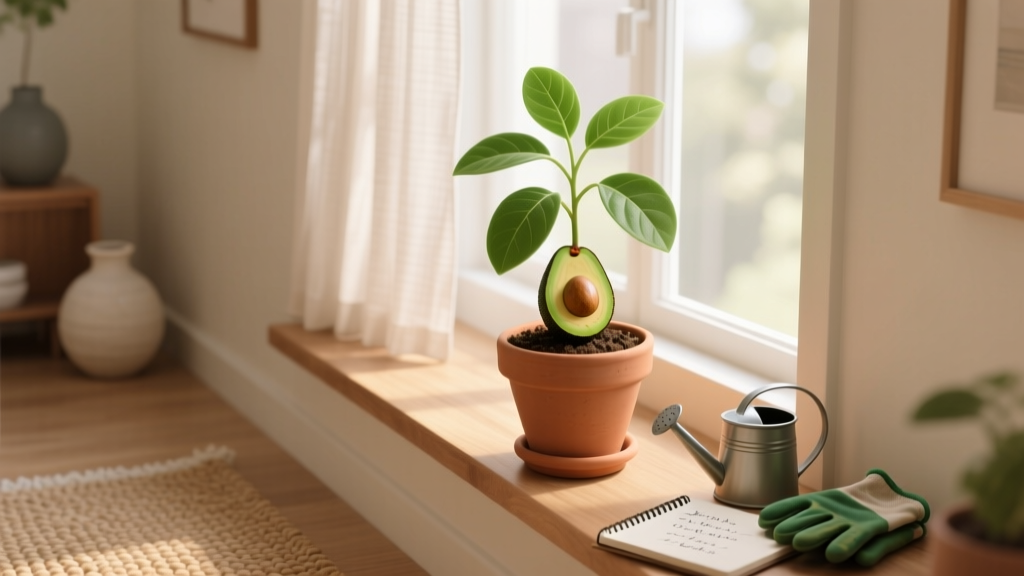 Pet-Friendly Avocado Plant from Seed Indoors