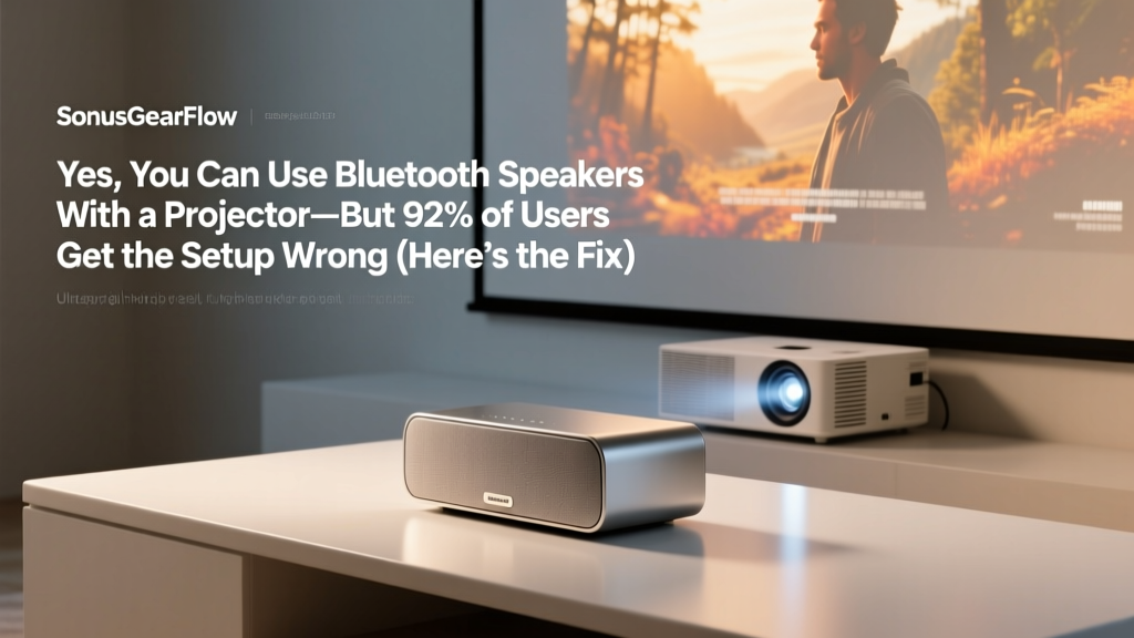Bluetooth Speakers With Projector: Setup Guide (2026)