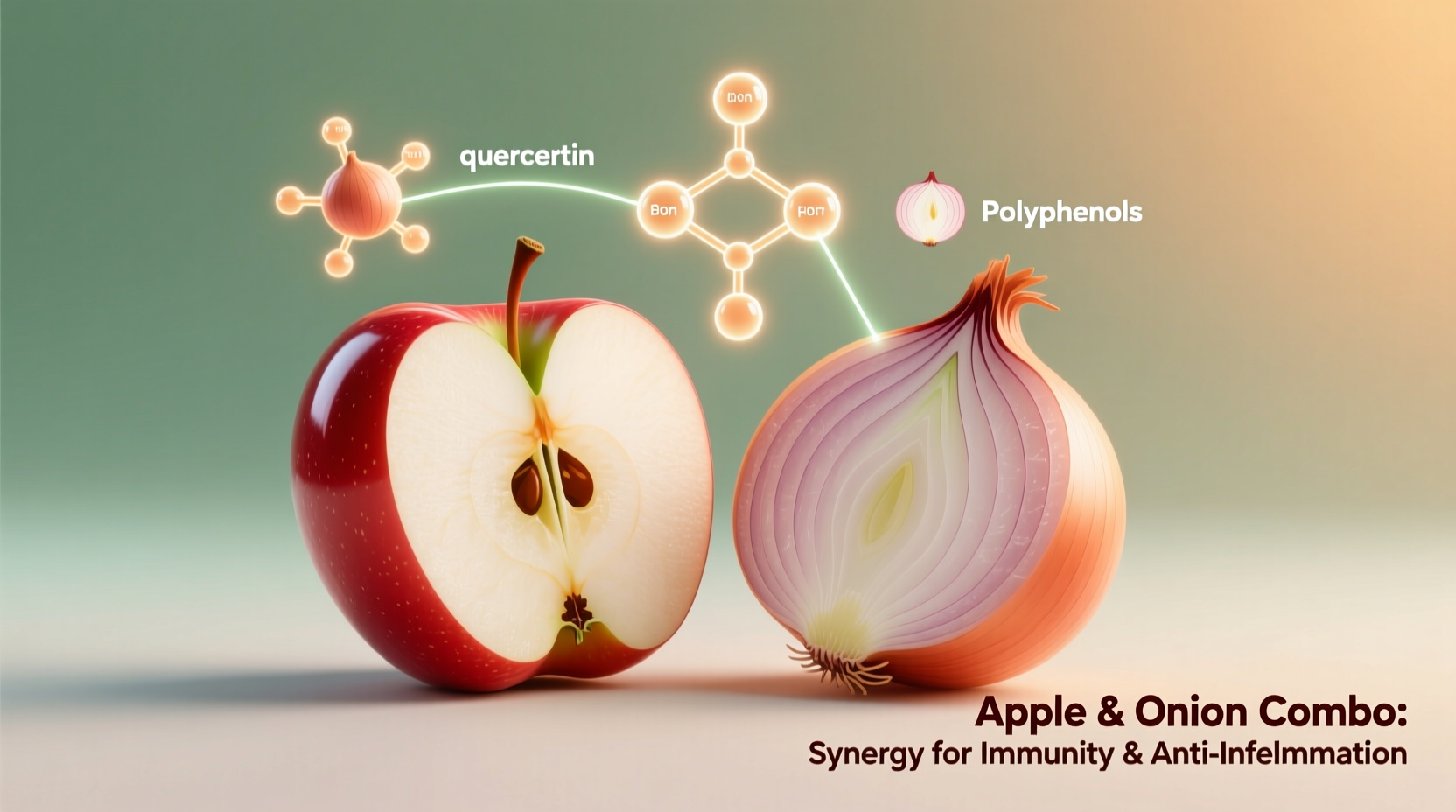 apple and onion combo benefits and uses