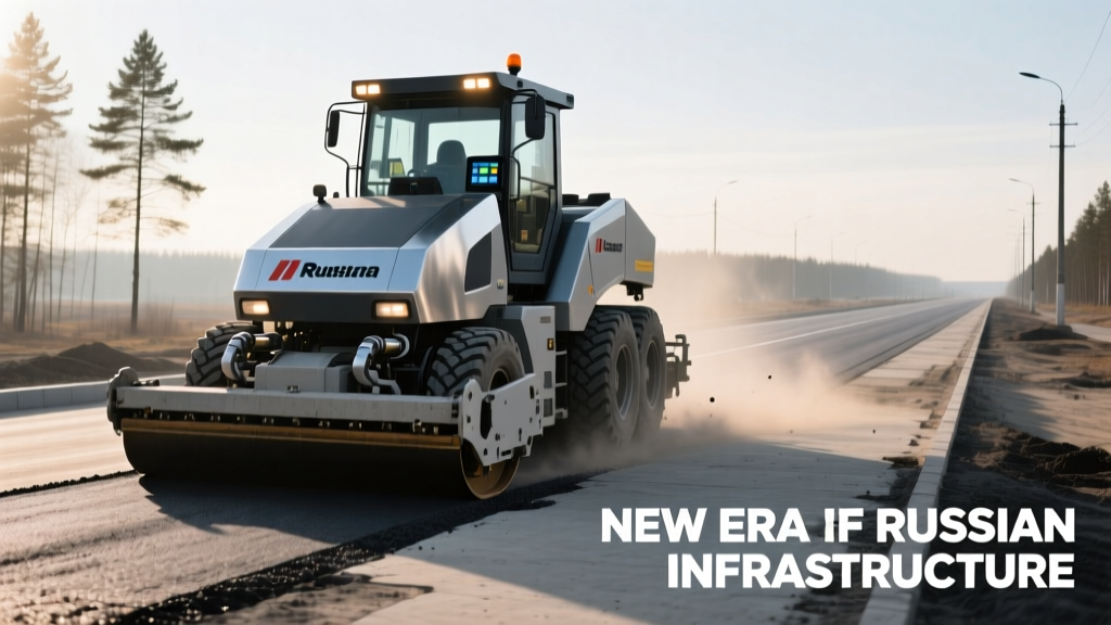 New Concrete Paving Machine to Improve the Quality of Russian Roads