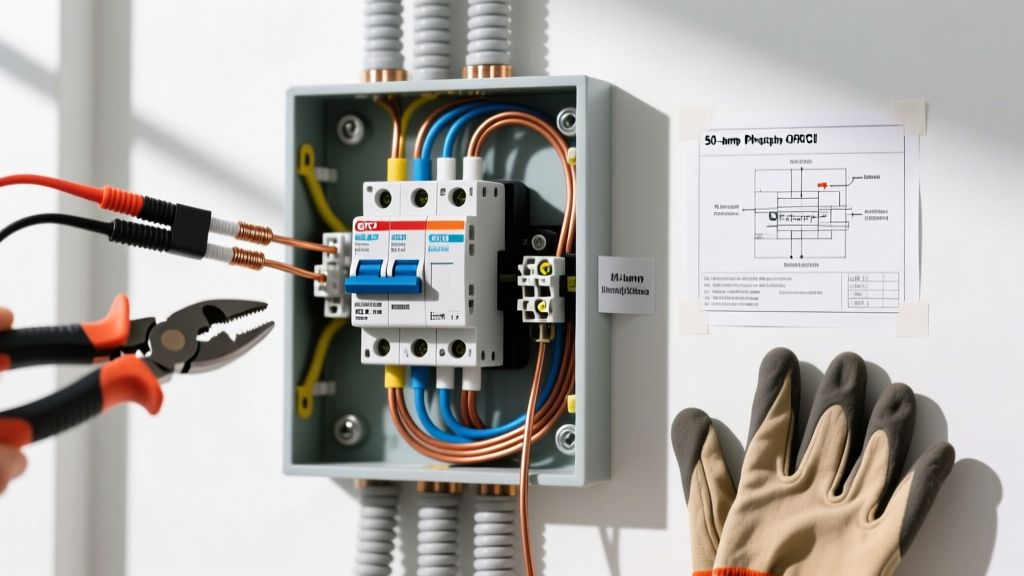 50 Amp GFCI Breaker for Hot Tub Wiring Diagram & Install Guide