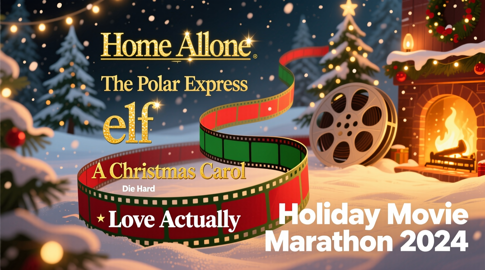 a list of christmas films