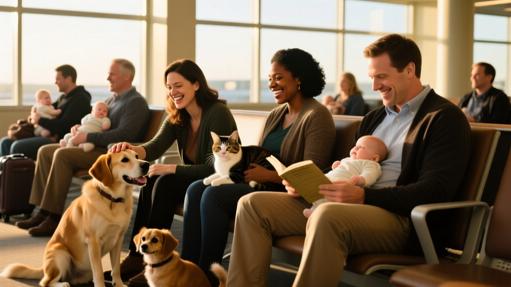 Americans Would Rather Fly Next To a Pet Rather Than a Baby, Survey Says