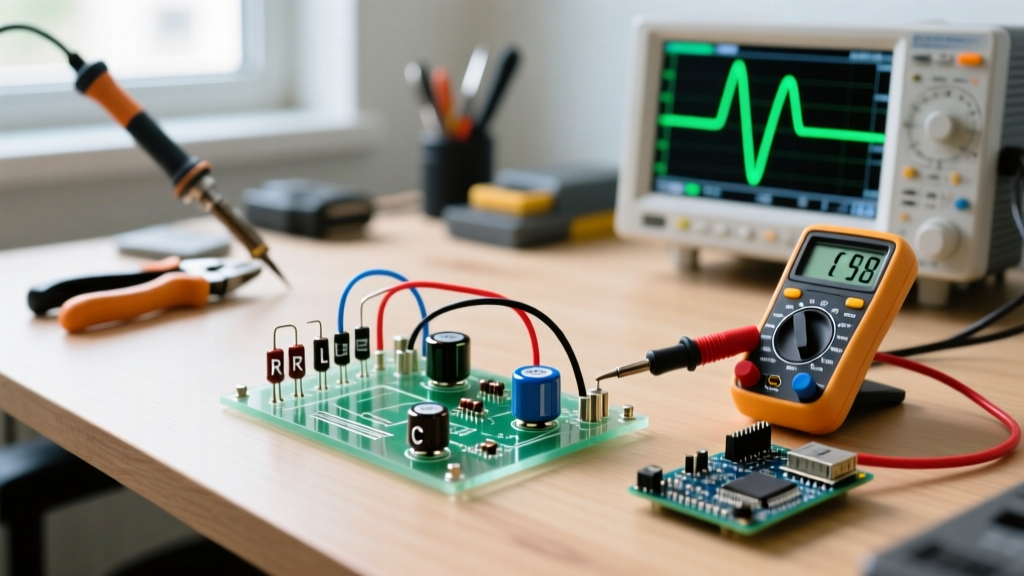 RLC Circuit Low Pass Filter Design: Topology, Values, and Testing