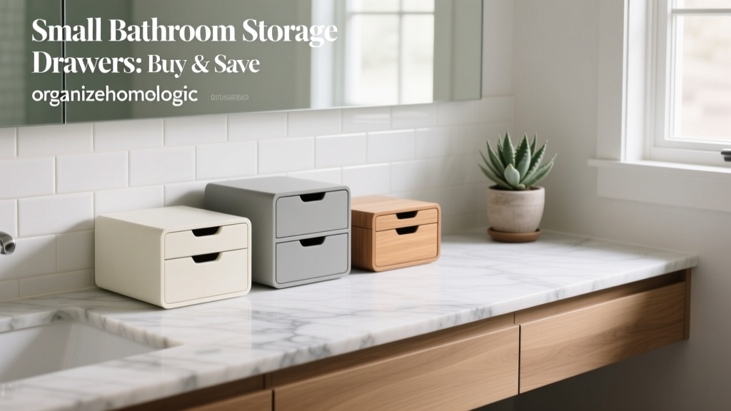Small Bathroom Storage Drawers: Where to Buy & Save