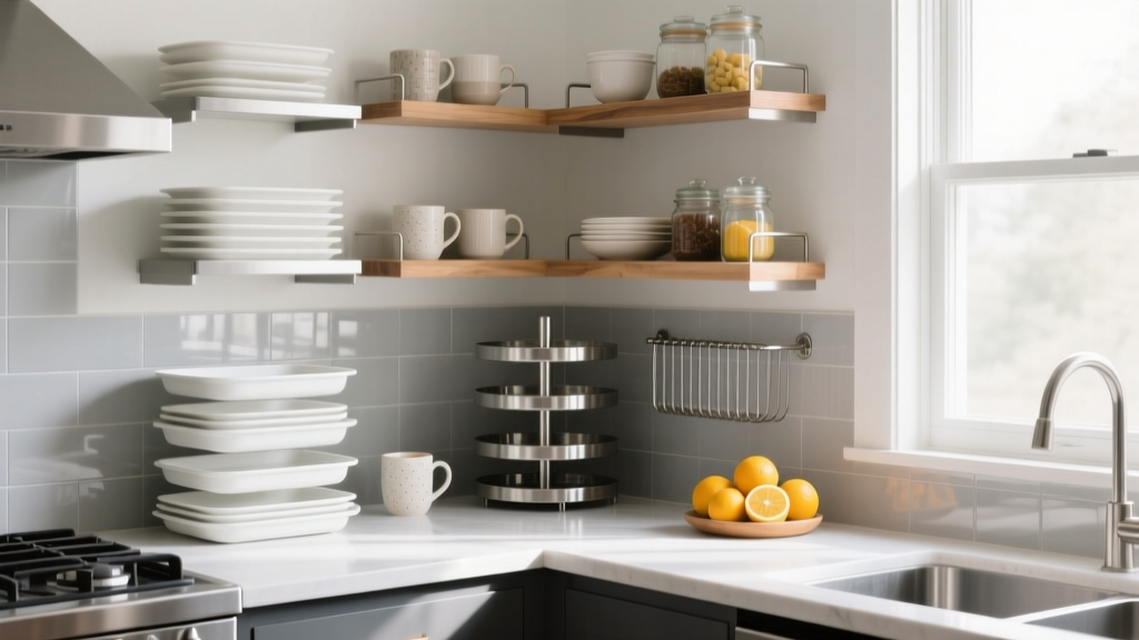 Best Kitchen Racks & Shelves to Maximize Counter Space