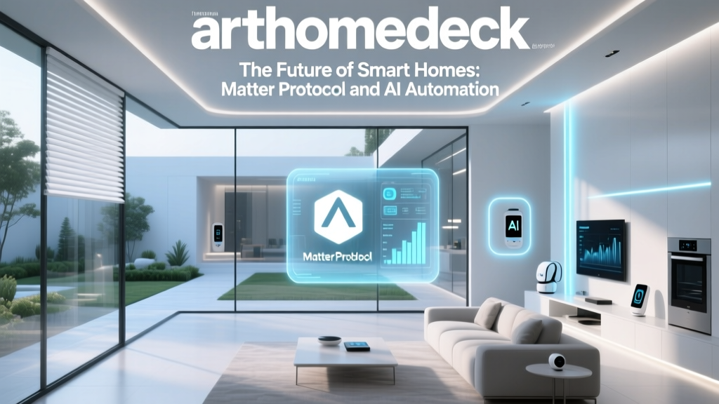 The Future of Smart Homes: Matter Protocol and AI Automation