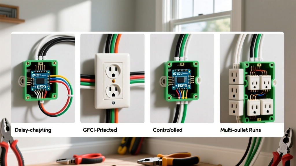 How to Wire an Electric Outlet: 4 Common Scenarios & NEC Rules