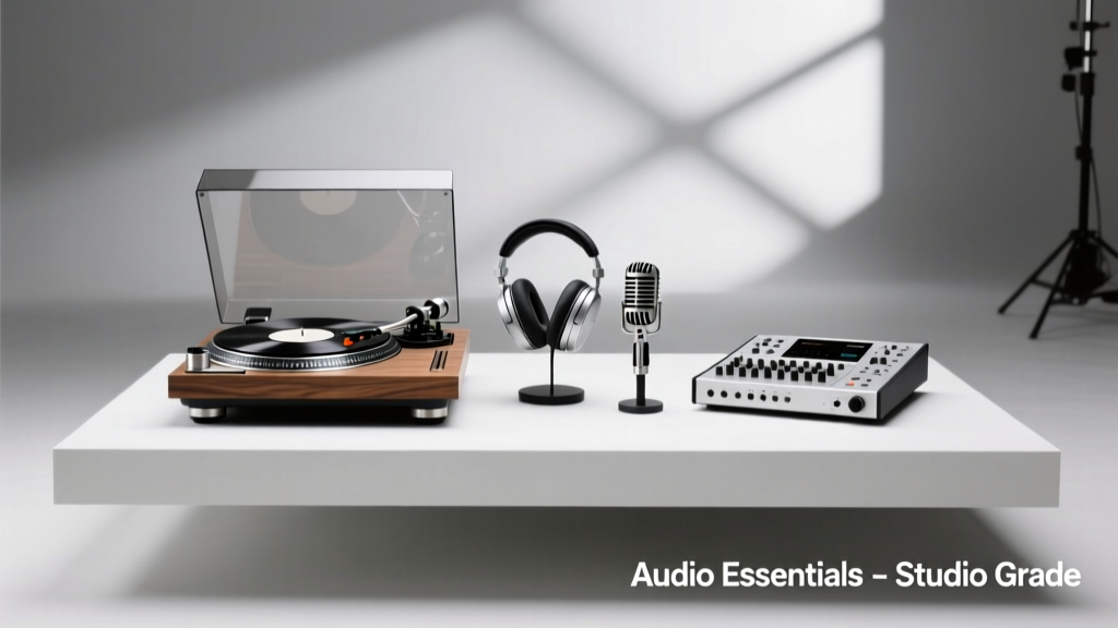 Existing Audio Equipment Essentials: What Every Producer Actually Needs (and What’s Just Noise)