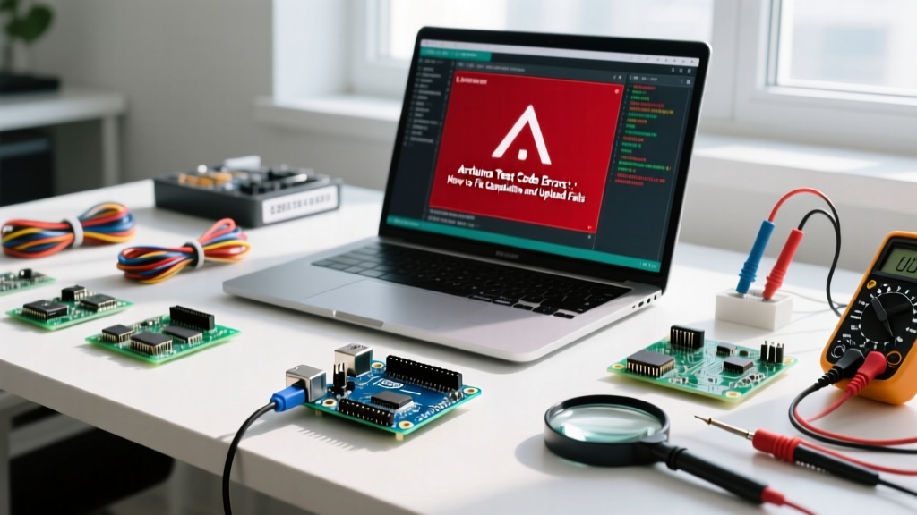 Arduino Test Code Errors: How to Fix Compilation and Upload Fails