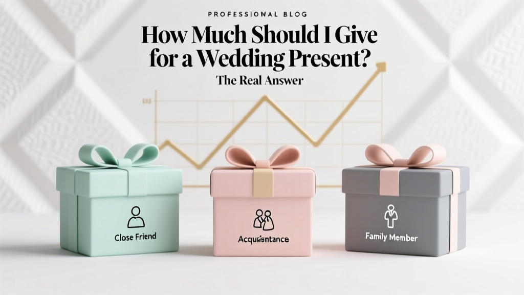 How Much Should I Give For A Wedding Present (2026)